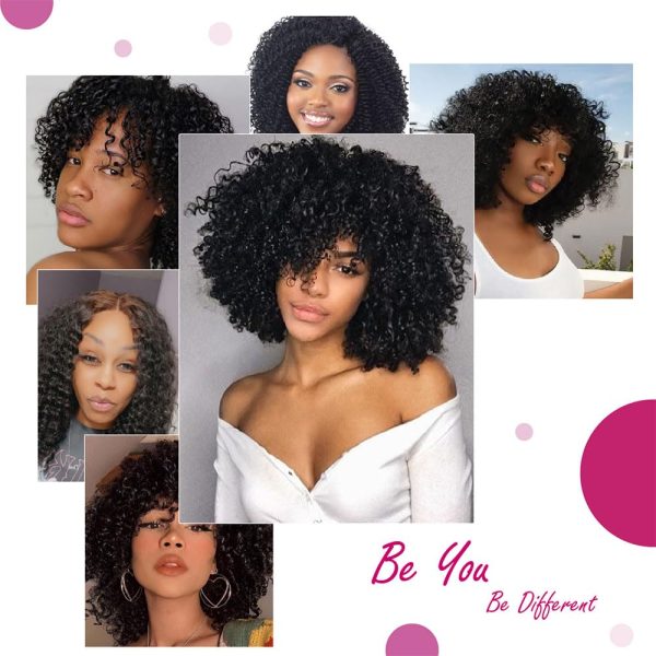 big g hair 9 inch curly pixie cut vietnamese human hair wig hd lace front wig 6x6 adjustable strap & parts at the back natural #1b color wig 180% density, ready to go out with black short wigs