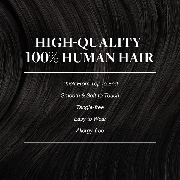 goo goo clip in hair extensions real human hair, remy human hair extensions clip ins for women, natural human hair, 18d/22f dirty blonde highlights (copy)