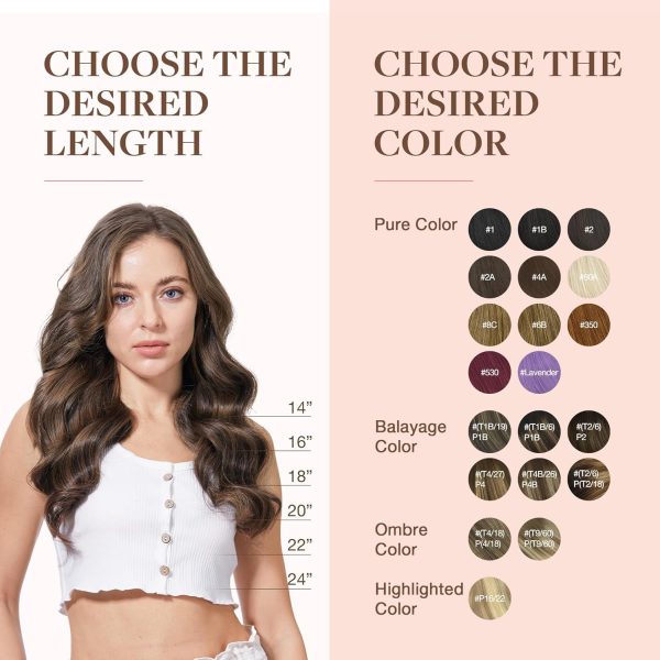 goo goo clip in hair extensions real human hair, remy human hair extensions clip ins for women, natural human hair, 2/6/2 balayage dark brown to chestnut brown