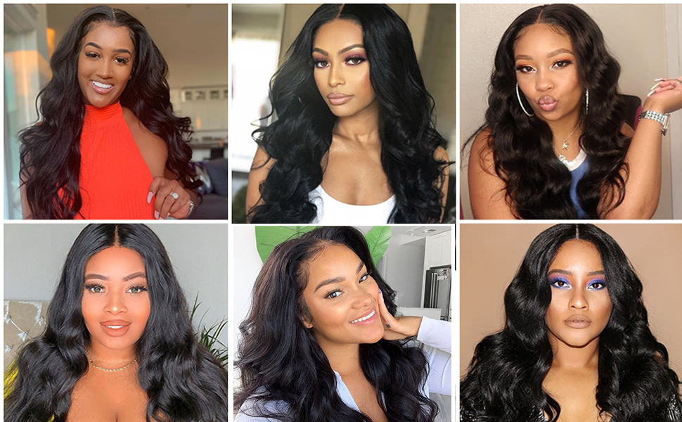 unice hair body wave u part wig human hair for women 12a brazilian hair wear and go glueless human hair wig wavy upart wig beginner friendly 180% density natural color