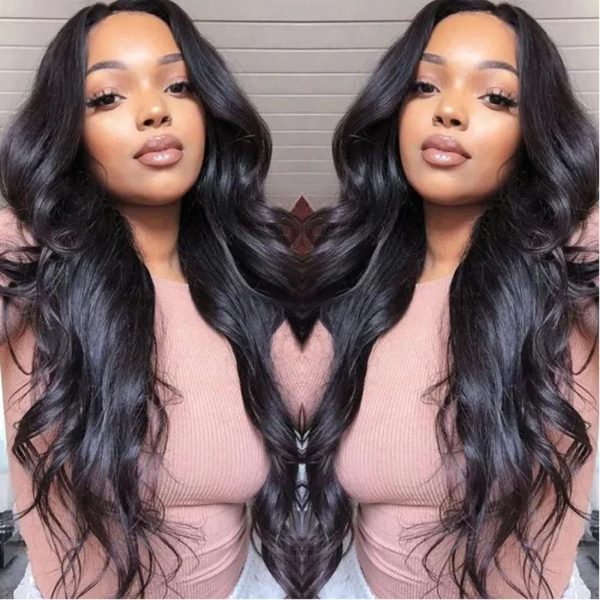 unice hair body wave u part wig human hair for women 12a brazilian hair wear and go glueless human hair wig wavy upart wig beginner friendly 180% density natural color