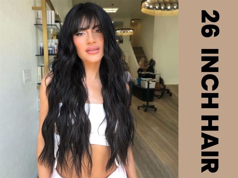 How Long is 26 Inch Hair?